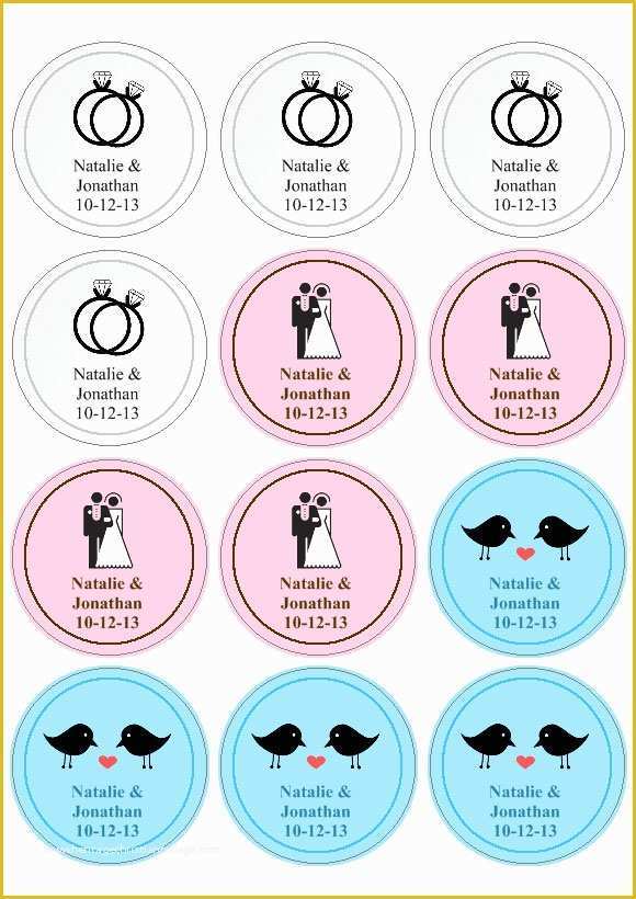 Free Round Sticker Label Template Of Round Labels and Circular Labels Template