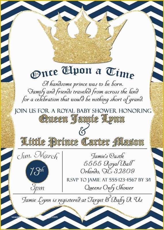 Free Royal Prince Baby Shower Invitation Template Of Best 20 Royal Baby Showers Ideas On Pinterest
