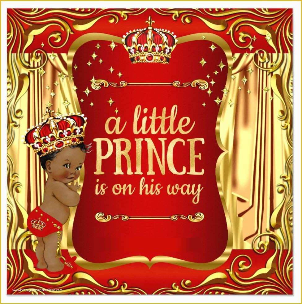 Free Royal Prince Baby Shower Invitation Template Of Royal Baby Shower Printable Invitations