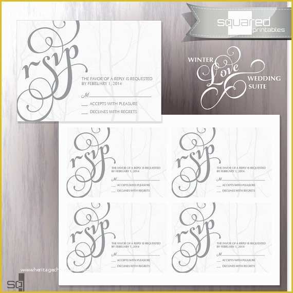 Free Rsvp Template Of 7 Best Of Printable Rsvp Cards for Weddings Free