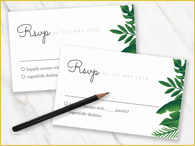 Free Rsvp Template Of Printable Free Wedding Rsvp Template &amp; Cards Microsoft