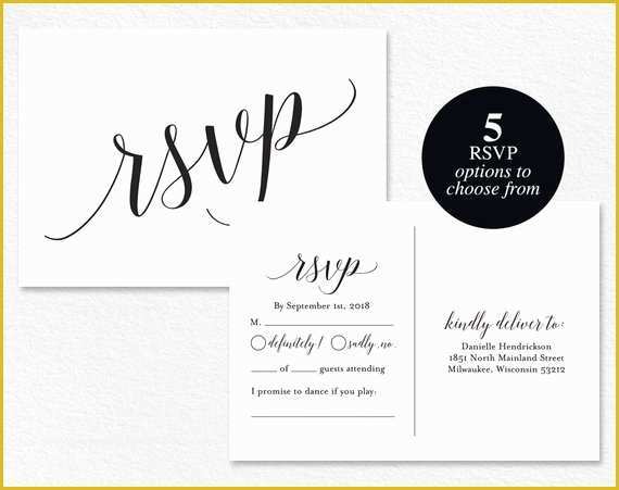 Free Rsvp Template Of Rsvp Cards Rsvp Postcard Rsvp Template Wedding Rsvp Cards