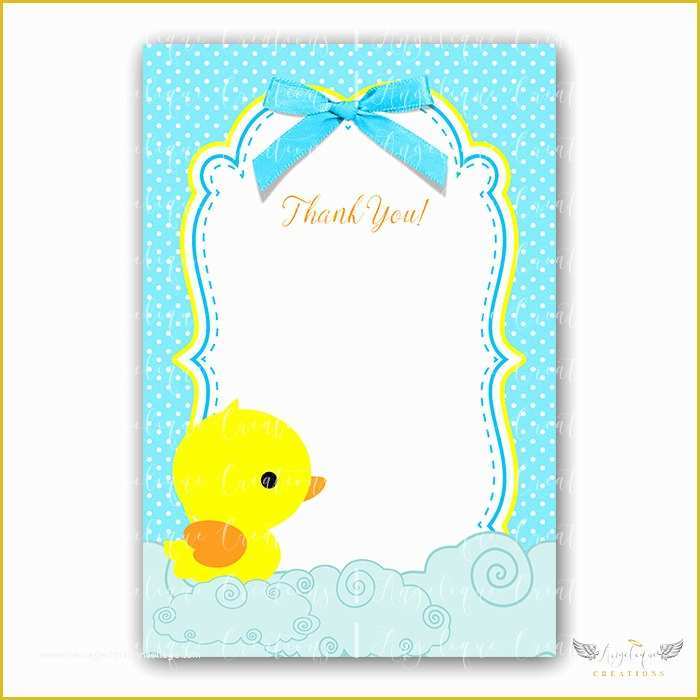 Free Rubber Ducky Baby Shower Invitations Template Of Free Printable Rubber Ducky Baby Shower Invitations