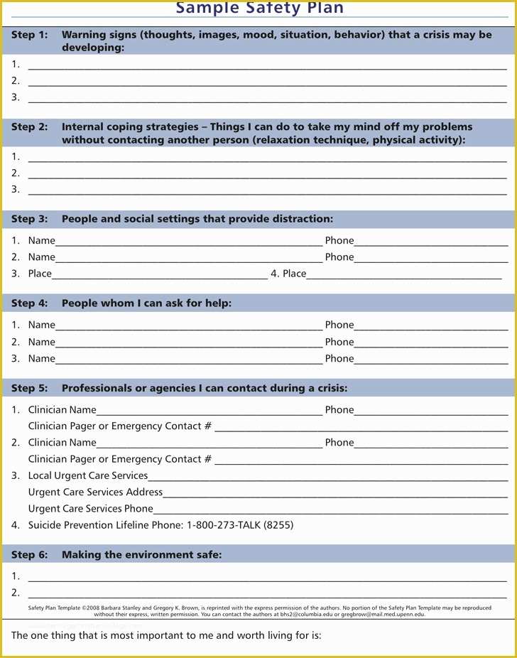 Free Safety Program Template Of 3 Safety Plan Template Free Download