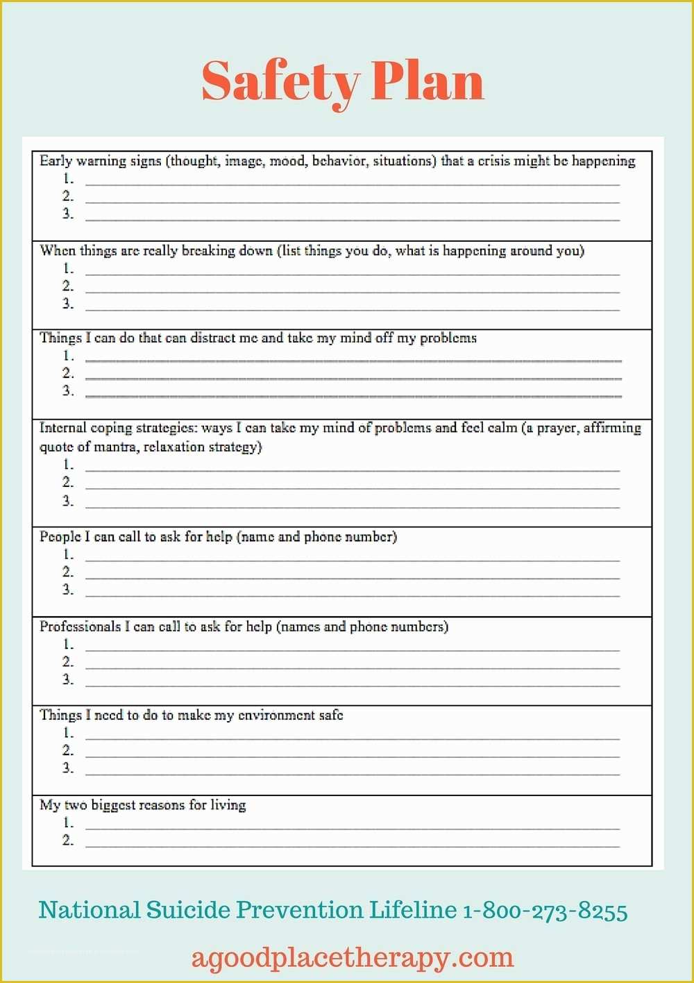 Workplace Safety Plan Template