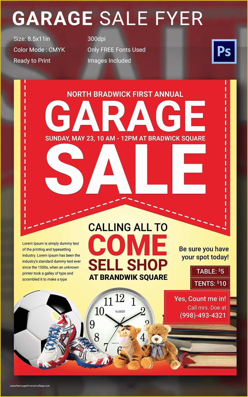 Free Sale Flyer Template Of 14 Best Yard Sale Flyer Templates & Psd Designs