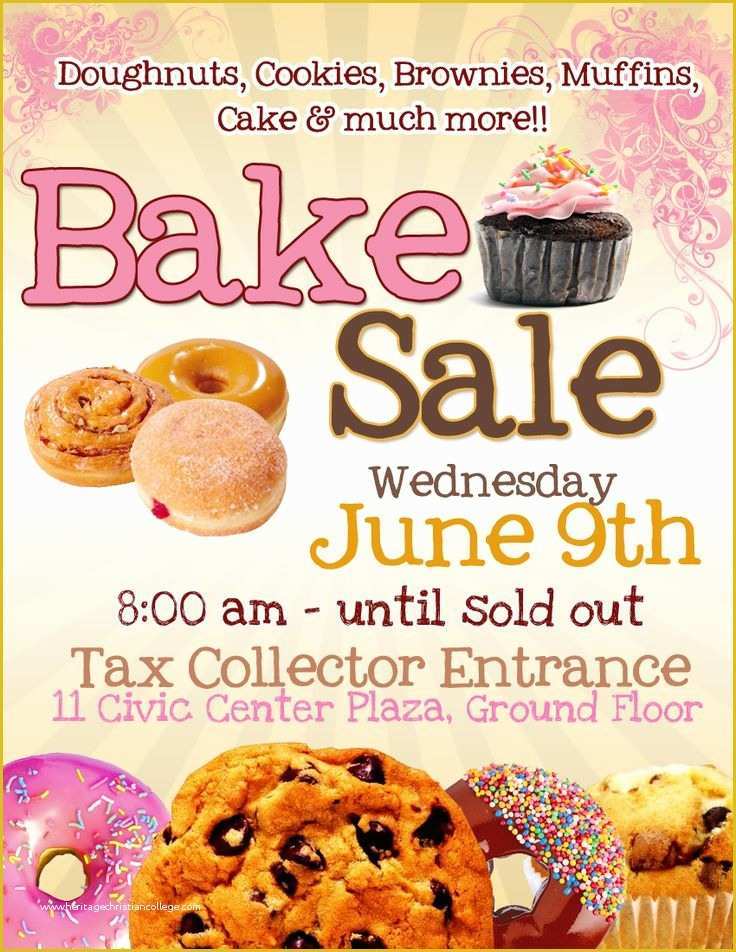 Free Sale Flyer Template Of Best 25 Bake Sale Flyer Ideas On Pinterest