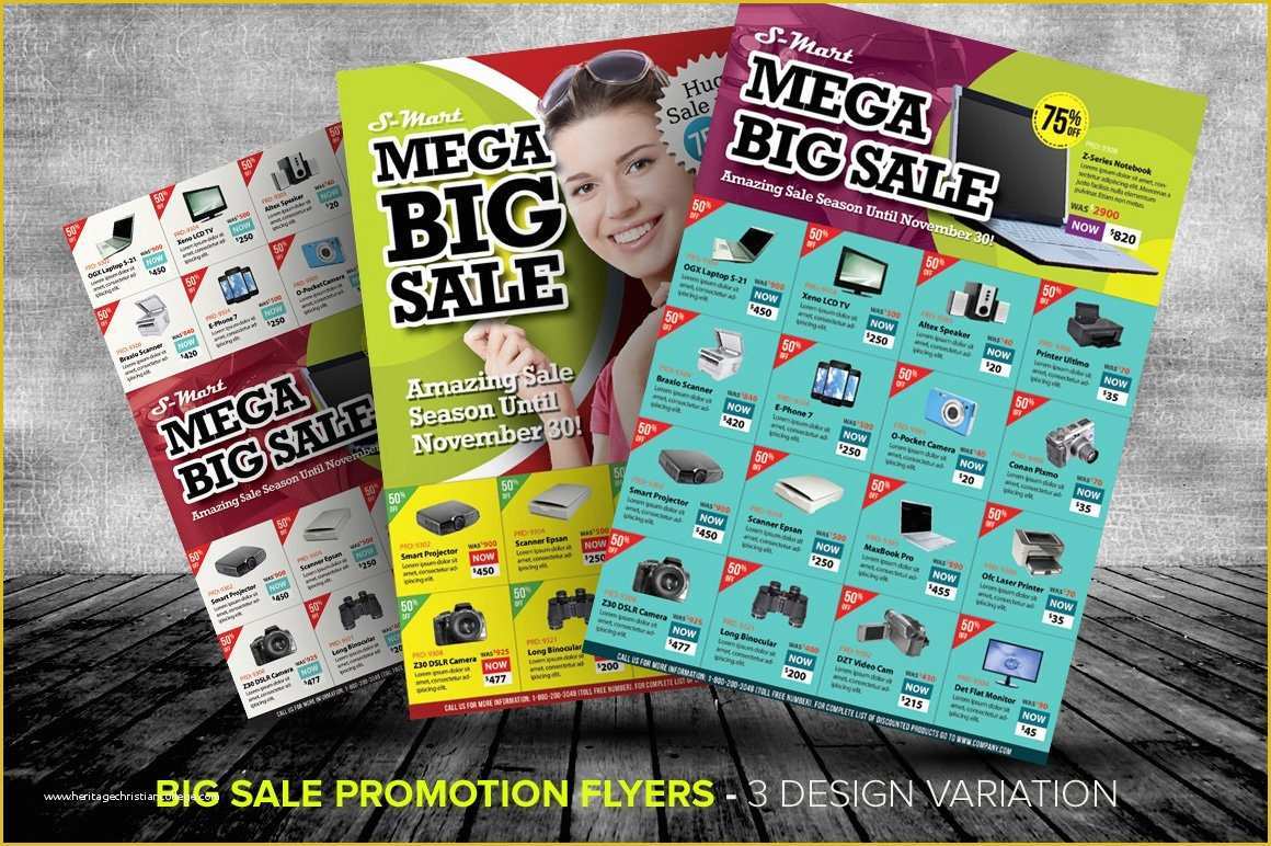 Free Sale Flyer Template Of Big Sale Promotion Flyer Templates Templates Creative