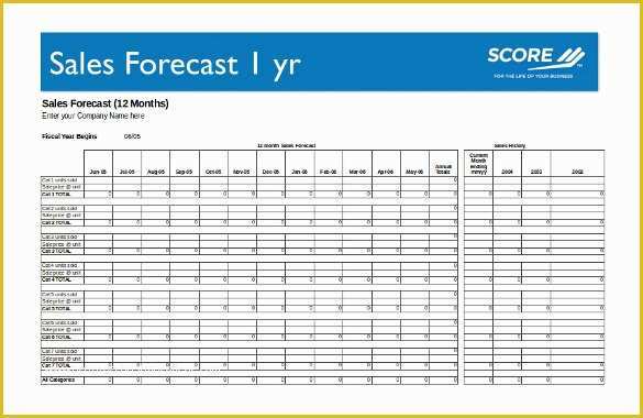 Free Sales forecast Template Of 13 Sales Strategy Template Doc Excel Pdf