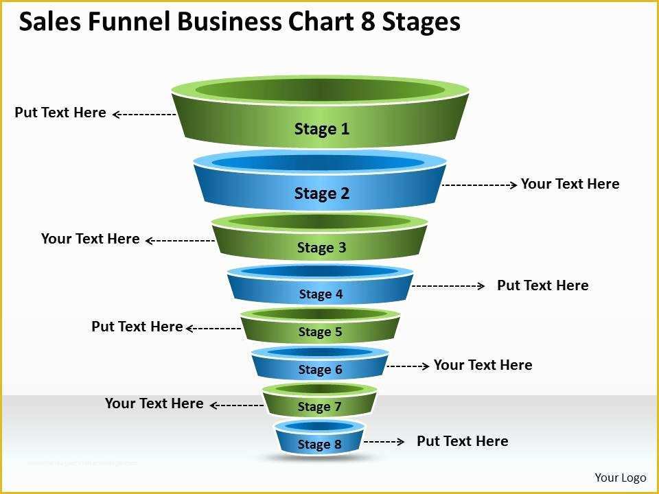Free Sales Funnel Template Of Business Plan Sales Funnel Chart 8 Stages Powerpoint
