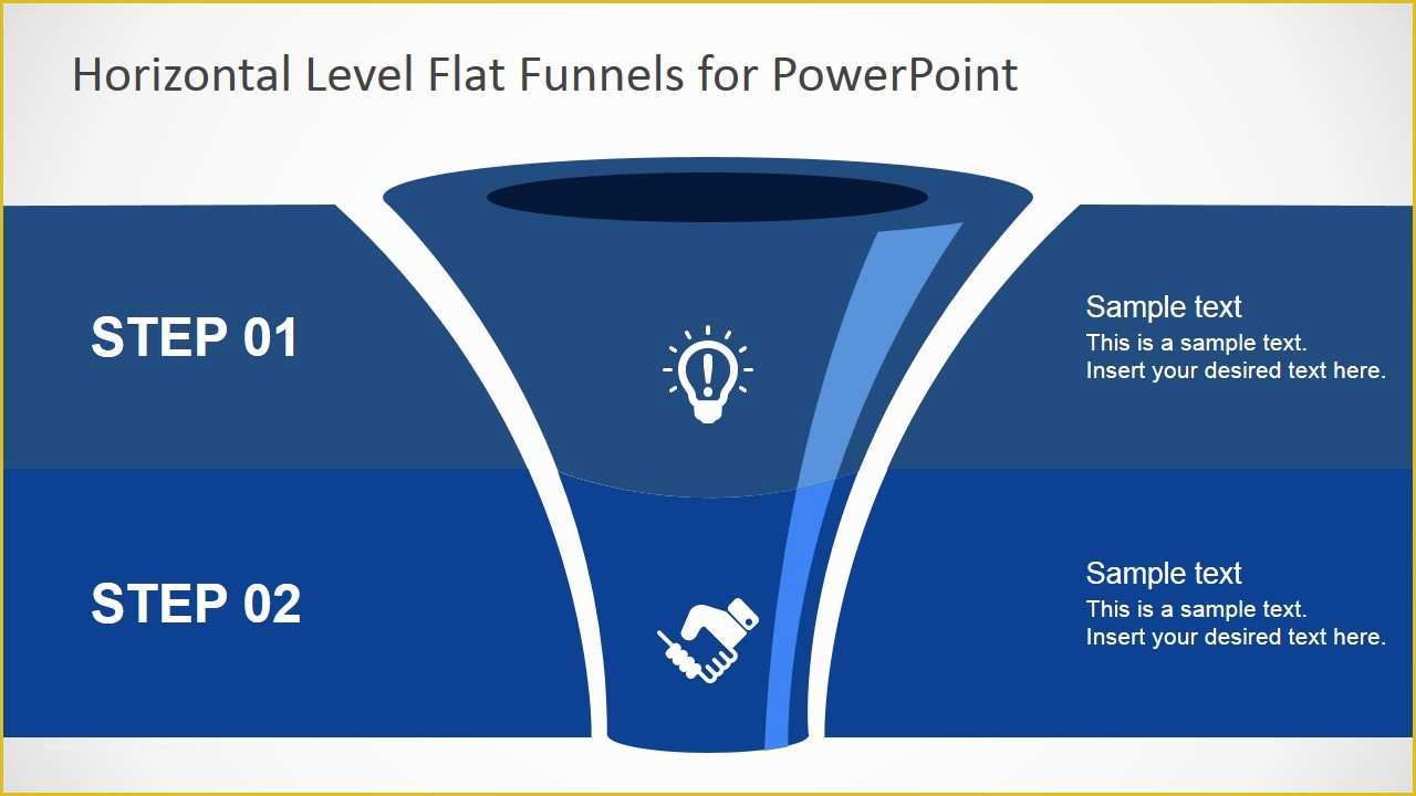 Free Sales Funnel Template Powerpoint Of Free Flat Funnel Powerpoint Template Slidemodel