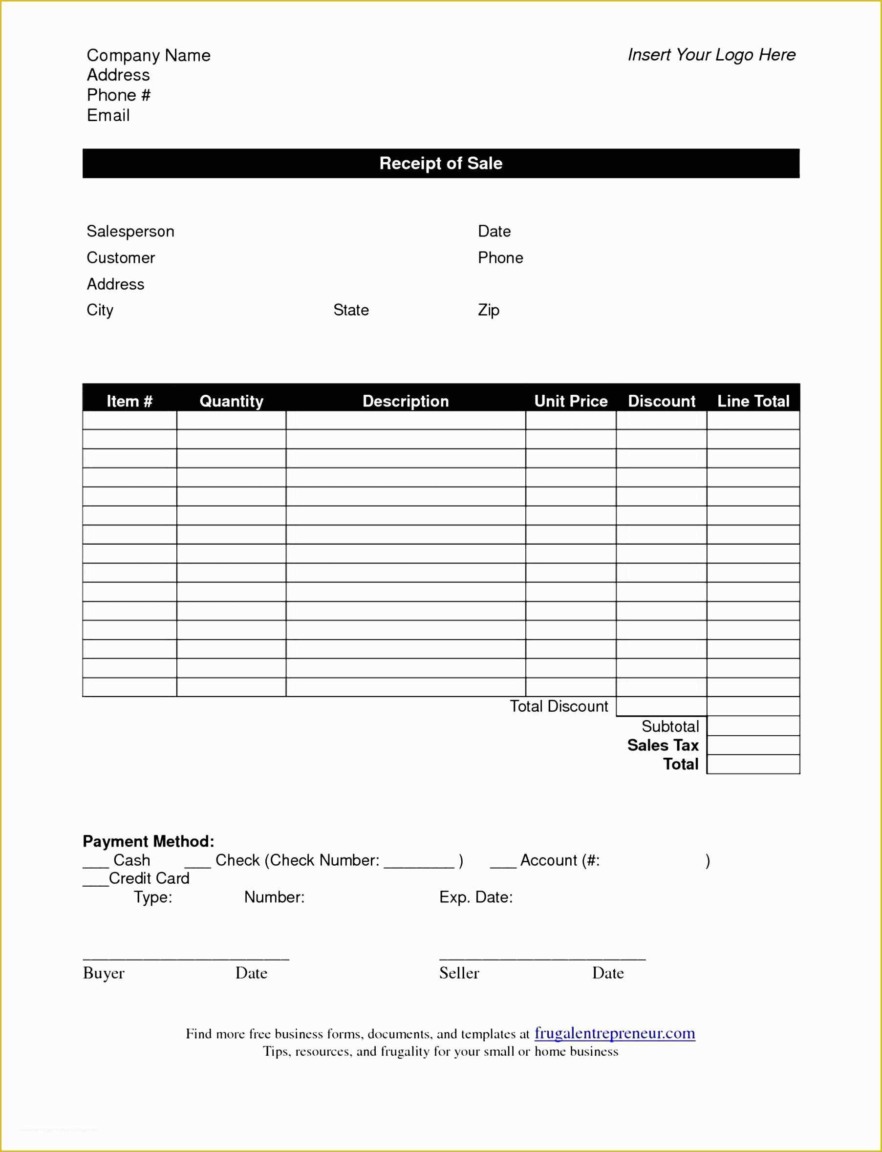 Free Sales Invoice Template Word Of 10 Blank Invoice Template for Sales Sampletemplatess