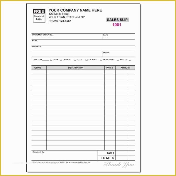 Free Sales Invoice Template Word Of 8 Invoice Book Templates Free Word Pdf Documents