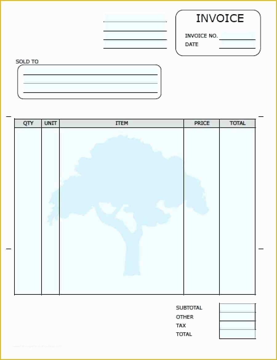 Free Sales Invoice Template Word Of Free Invoice Template Word – Journey List