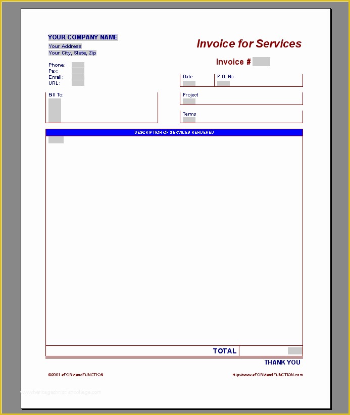 Free Sales Invoice Template Word Of Receipt Template Microsoft Word