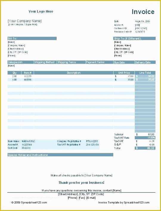 Free Sales Invoice Template Word Of Sales Invoice Template Free Sales Invoice Car Sales