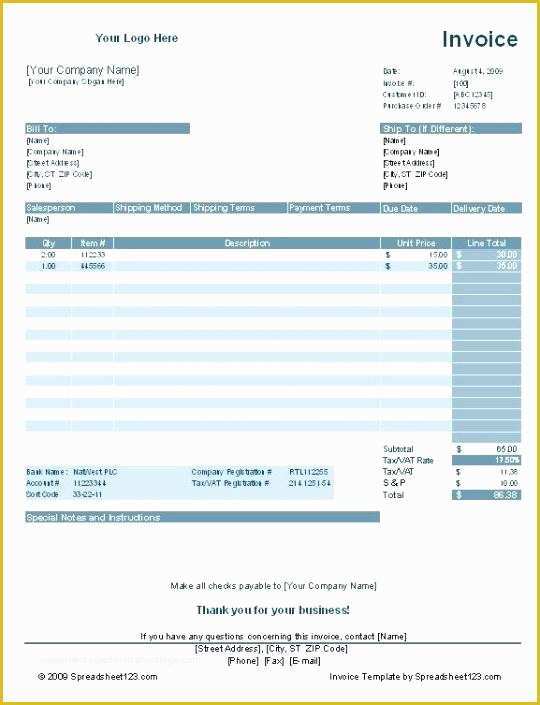 Free Sales Invoice Template Word Of Sales Invoice Template Free Sales Invoice Car Sales