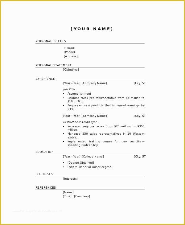 Free Sales Manager Resume Templates Of Regional Sales Manager Resume Regional Sales Manager