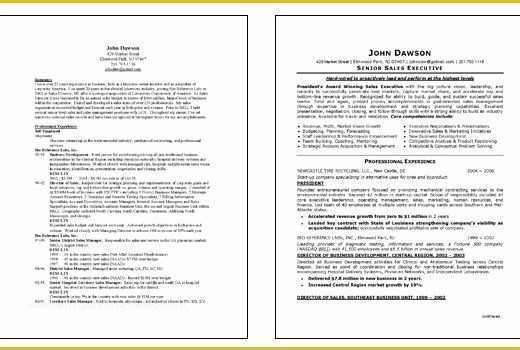 Free Sales Manager Resume Templates Of Sales Executive Resume Example