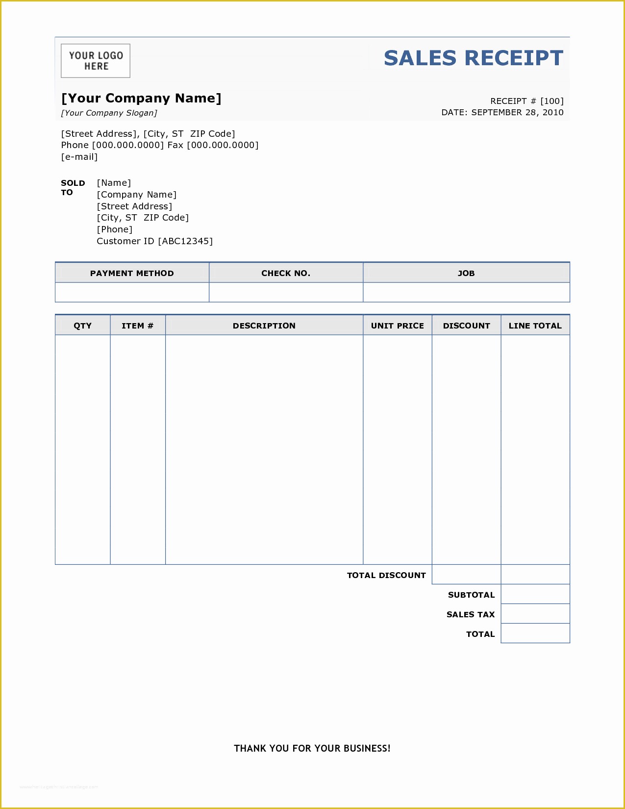 Free Sales Receipt Template Pdf Of 6 Free Sales Receipt Templates Excel Pdf formats