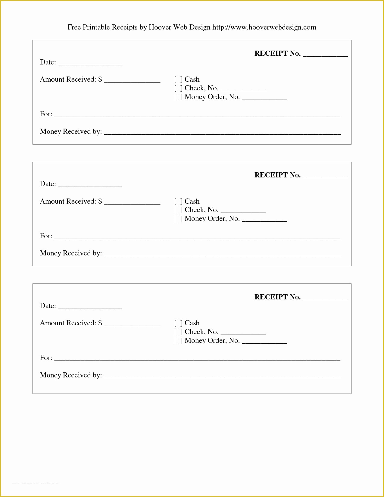 Free Sales Receipt Template Pdf Of 8 Best Of Printable Blank Receipt form Template