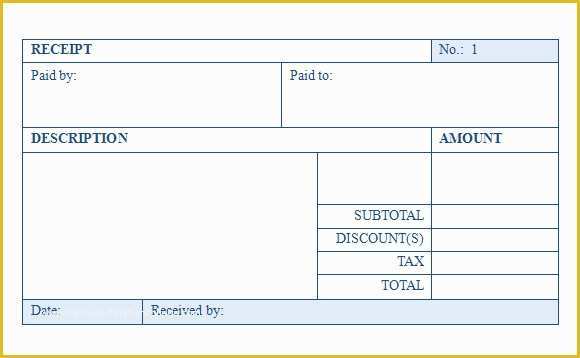 Free Sales Receipt Template Pdf Of 9 Sales Receipt Templates – Free Samples Examples