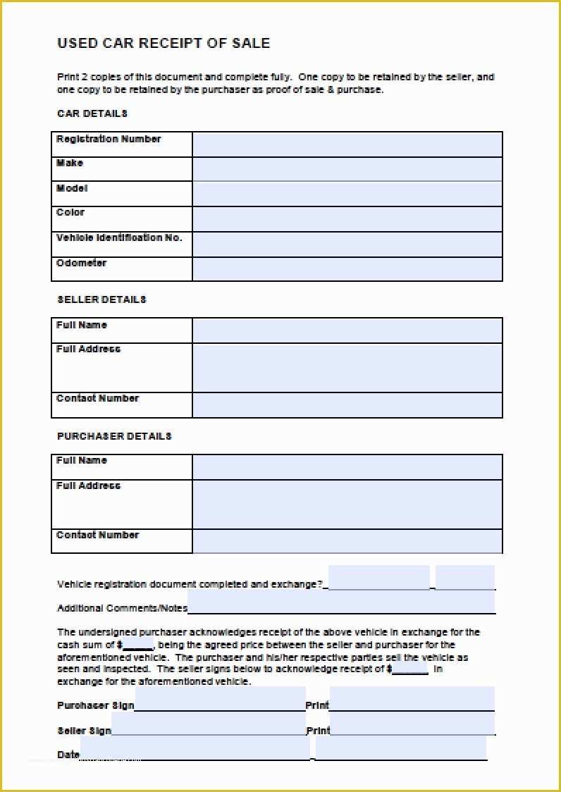 Free Sales Receipt Template Pdf Of Car Sales Invoice Invoice Template Ideas