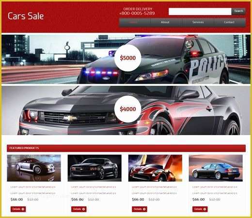 Free Sales Website Template Of 17 Best Images About Autos &amp; Transportation Responsive