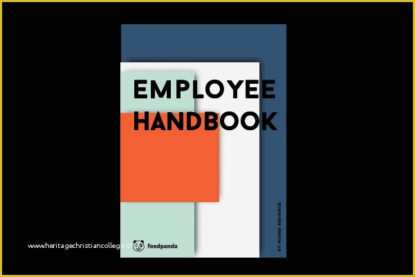 Free Salon Employee Handbook Template Of Employee Handbook On Behance