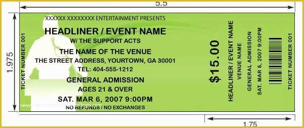 Free Sample event Tickets Template Of 14 event Ticket Templates Excel Pdf formats