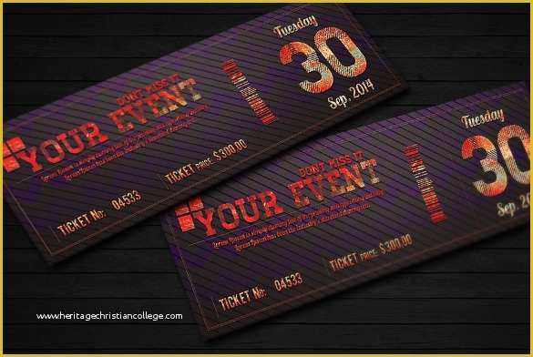 Free Sample event Tickets Template Of Ticket Template 23 Download Documents In Pdf Psd