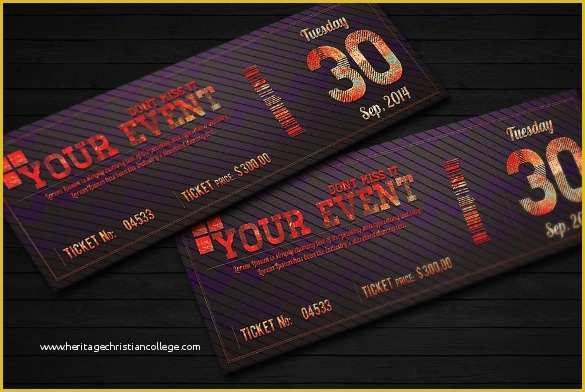 Free Sample event Tickets Template Of Ticket Template 23 Download Documents In Pdf Psd