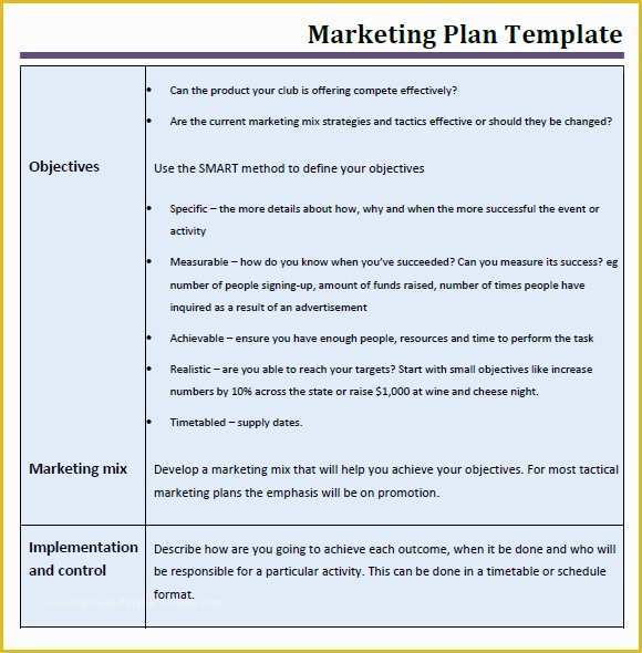 Free Sample Marketing Plan Template Of Marketing Schedule Template 6 Free Samples Examples