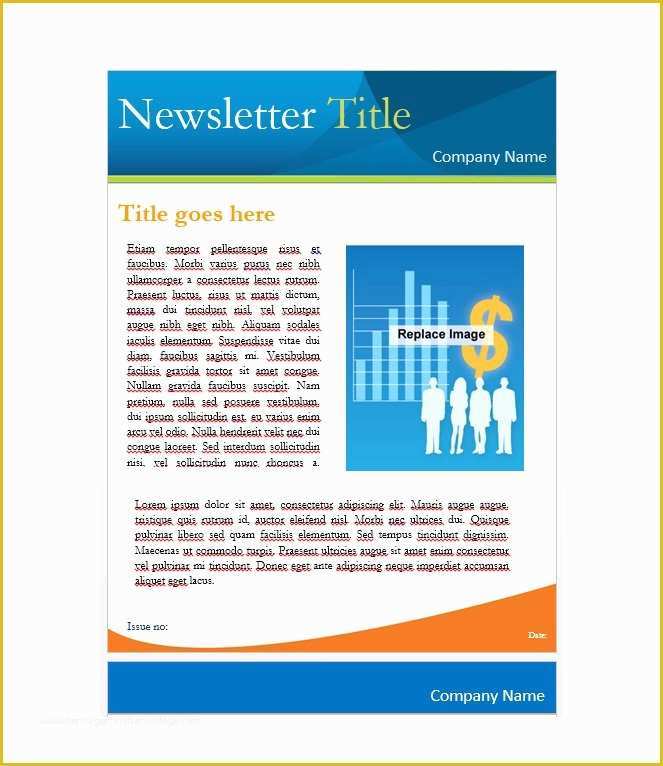 Free Sample Newsletter Templates Of 50 Free Newsletter Templates for Work School and Classroom