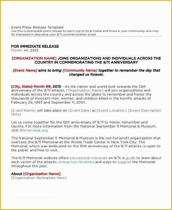 Free Sample Press Release Template Of How to Write A Newsworthy Press Release Outside Creative