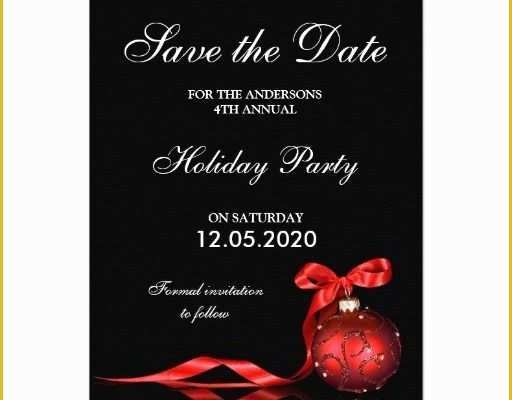 Free Save the Date Holiday Party Templates Of 83 Best Christmas and Holiday Party Save the Date Images