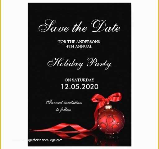 Free Save the Date Holiday Party Templates Of 83 Best Christmas and Holiday Party Save the Date Images