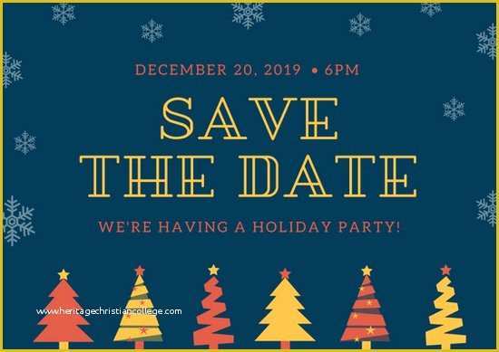 Free Save the Date Holiday Party Templates Of Customize 49 Christmas Postcard Templates Online Canva