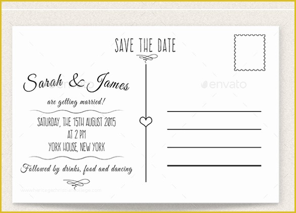 Free Save the Date Postcard Templates Of 22 Save the Date Postcard Templates – Free Sample