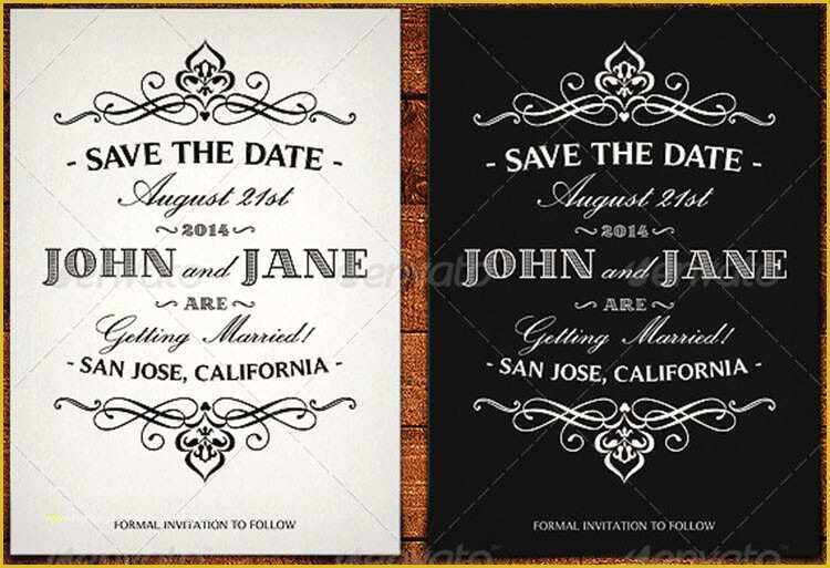 Free Save the Date Postcard Templates Of Elegant Free Save the Date Templates for Word