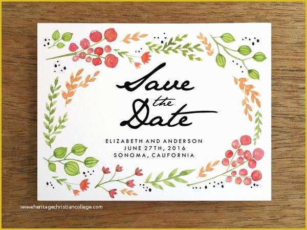Free Save the Date Postcard Templates Of Free Save the Date Templates – E Mpers
