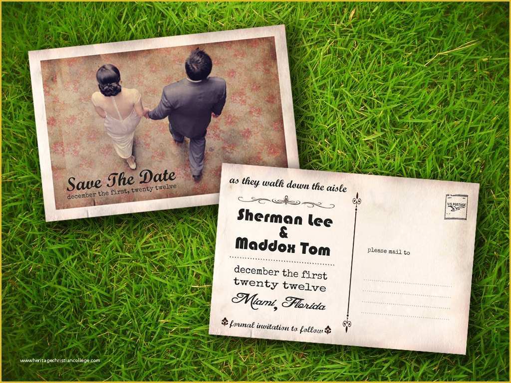 Free Save the Date Postcard Templates Of Save the Date Cards Templates for Weddings