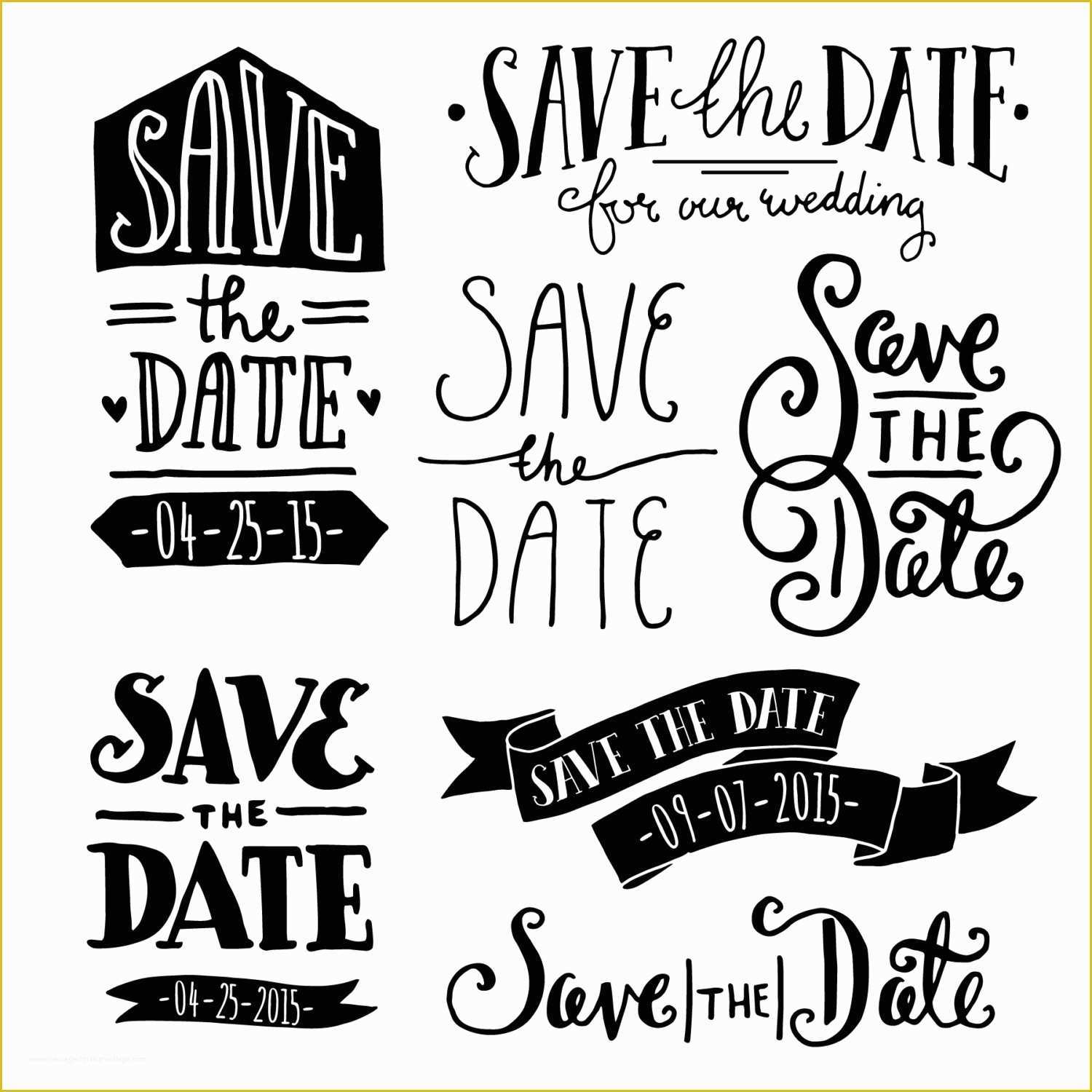 Free Save the Date Templates for Email Of Clip Art Save the Date Overlays 1 Shop Psd