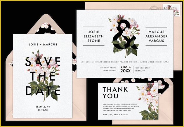 Free Save the Date Templates for Email Of Email Line Wedding Invitations that Wow