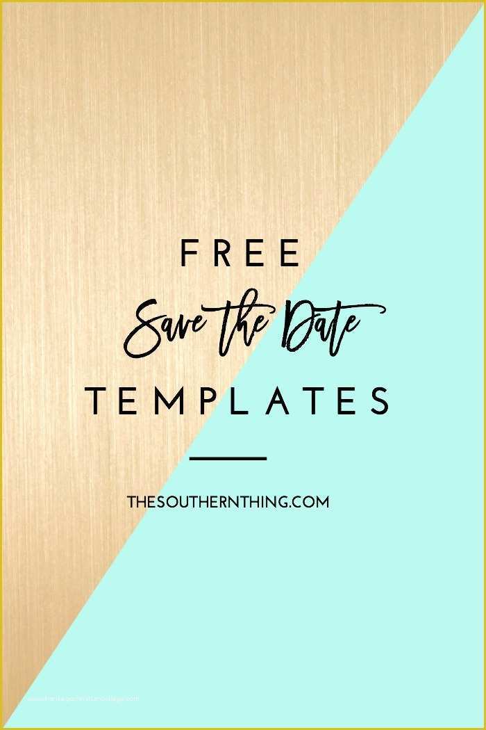 Free Save the Date Templates for Email Of Free Save the Date Templates & Diy Save the Date Tutorial