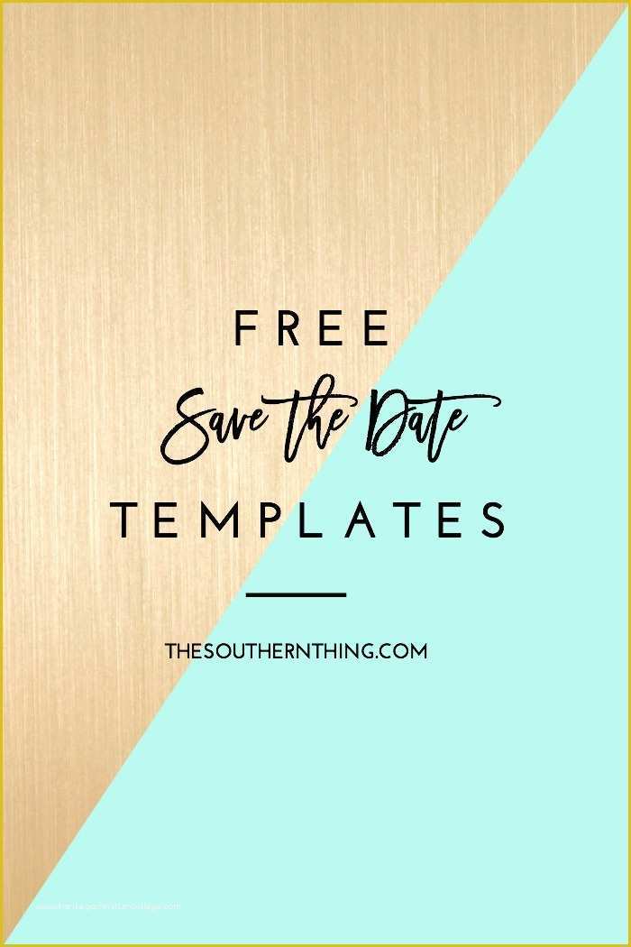 Free Save the Date Templates for Email Of Free Save the Date Templates &amp; Diy Save the Date Tutorial