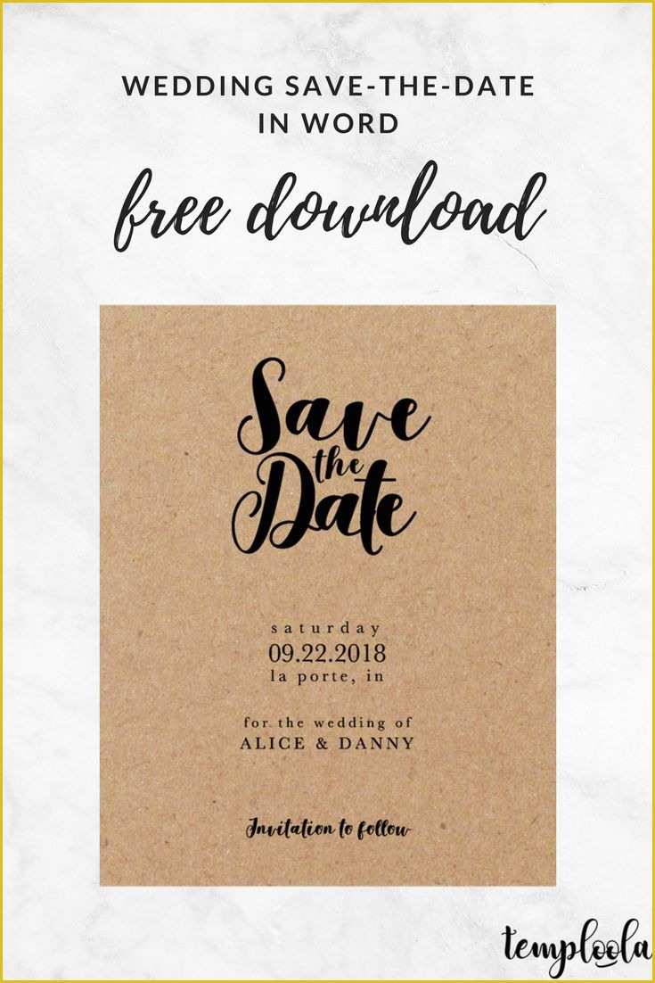 Free Save the Date Templates Word Of 8 Best Wedding Save the Date Templates Images On Pinterest