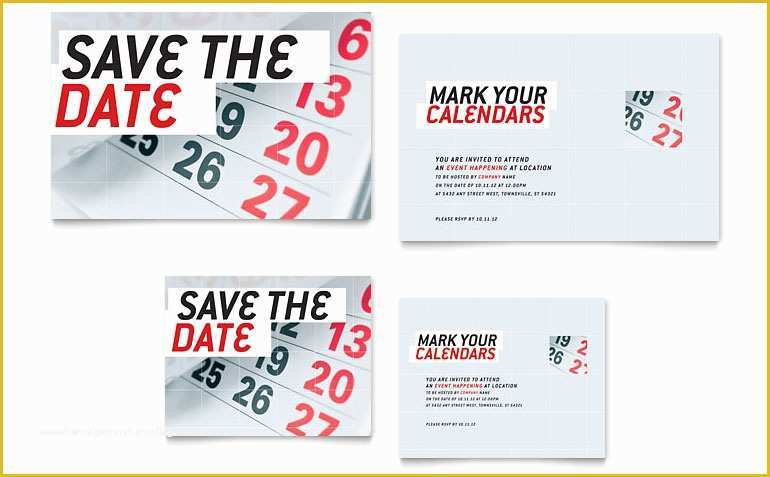 Free Save the Date Templates Word Of Save the Date Note Card Template ...