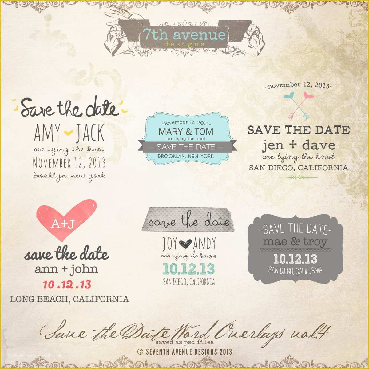 Free Save the Date Templates Word Of Save the Date Word Overlays Vol 2 [overlays Savethedate2