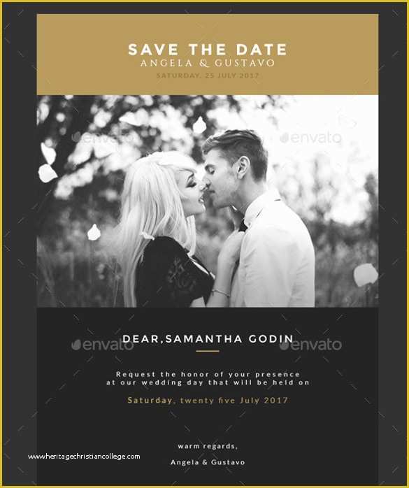 Free Save the Date Wedding Invitation Templates Of 11 Exceptional Email Invitation Templates Free Sample